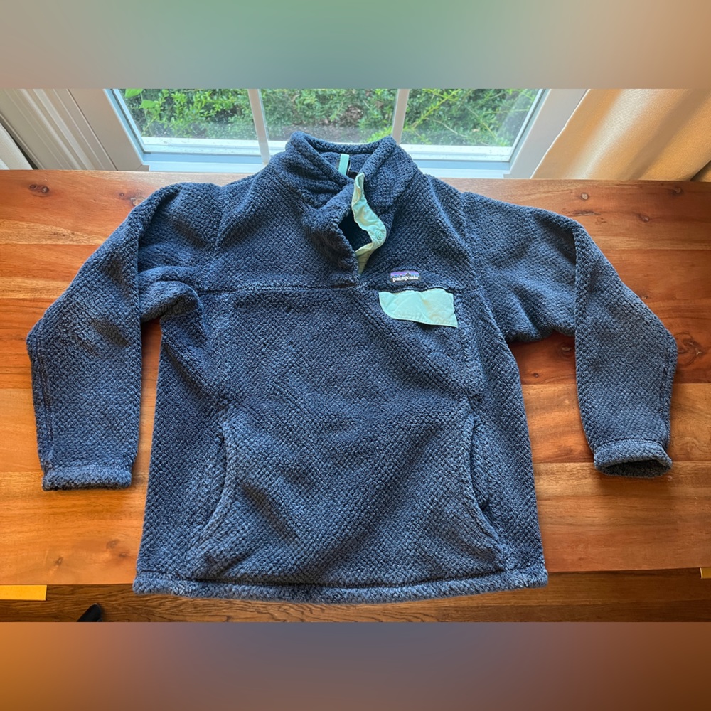 Patagonia Re-Toll Fleece Pullover girls S 7/8